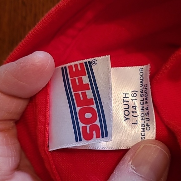 💥3for$12💥 Soffe GA Bulldogs shirt size Large (14/16) - Picture 3 of 4